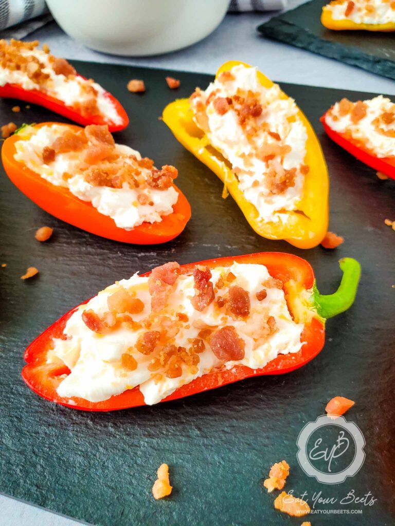 Mini Cheese Stuffed Peppers