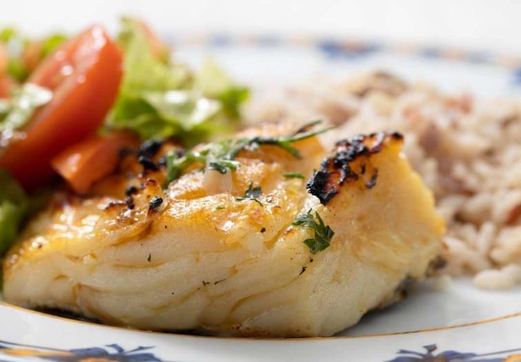 Cooked Cod Fish