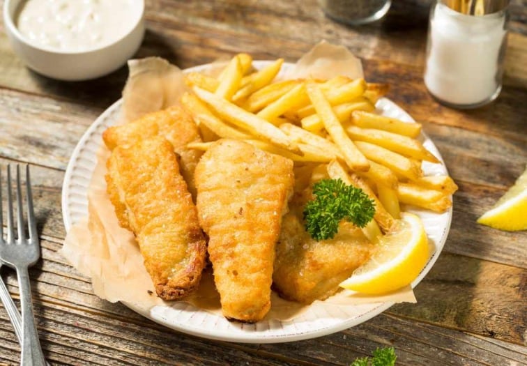 Cooked Haddock Fish