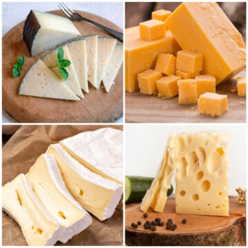 Substitutes for Emmental cheese.