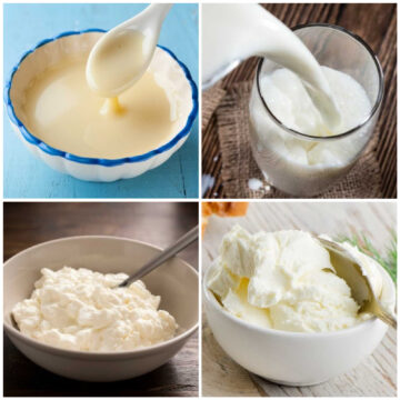 Substitutes for heavy cream.