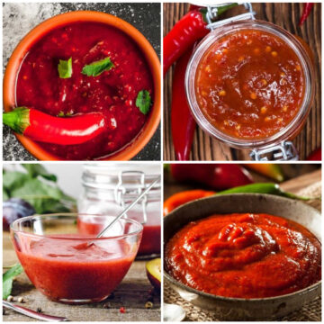 Substitutions for sweet chili sauce.