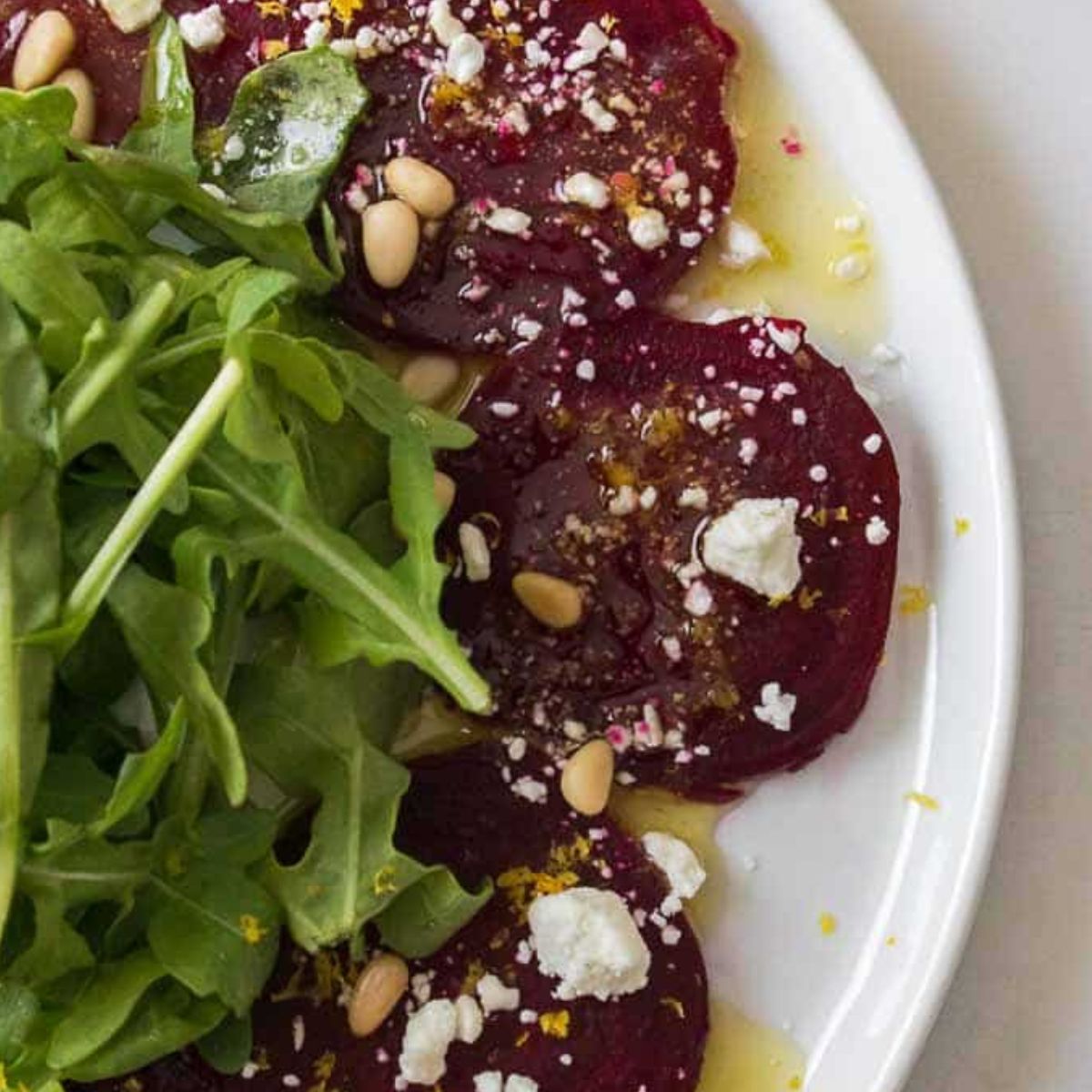 Beetroot Carpaccio.