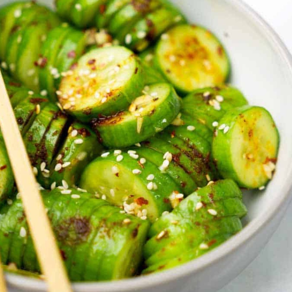 Korean Cucumber Salad.