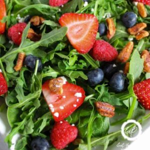 Berry Salad Recipe With Goat Cheese.