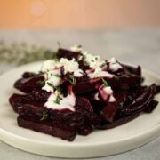 Citrus And Honey Roasted Beets.