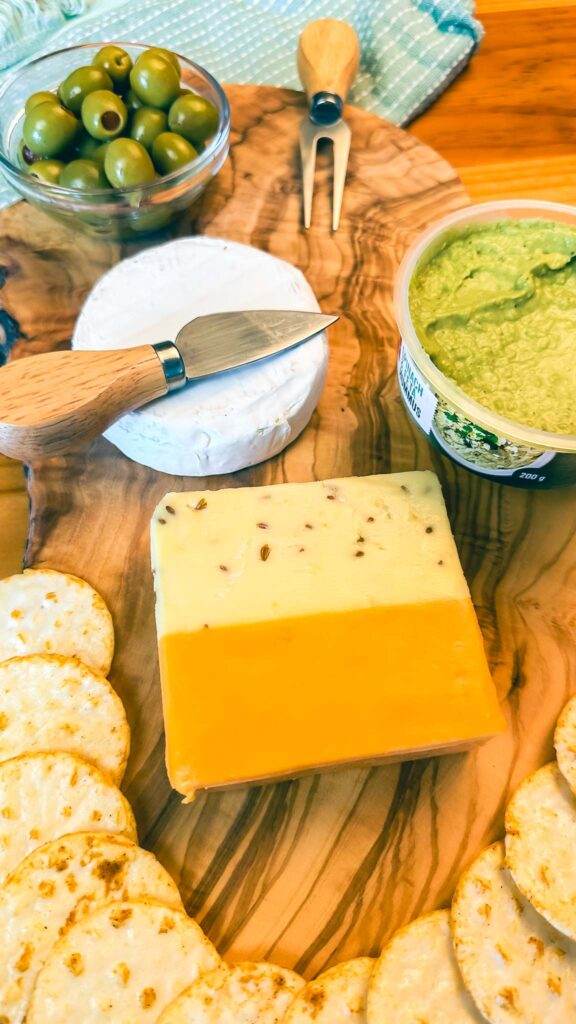 Customized Charcuterie Board.