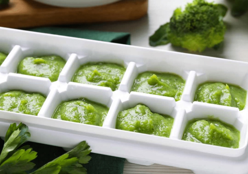 How To Freeze Basil.