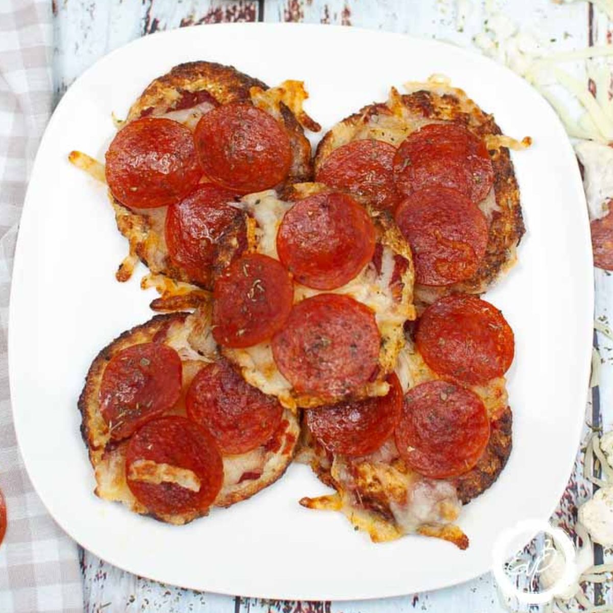 Easy Air Fryer Cauliflower Pizza Crust.