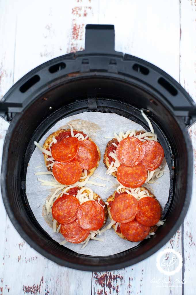 air fryer cauliflower pizza crust.
