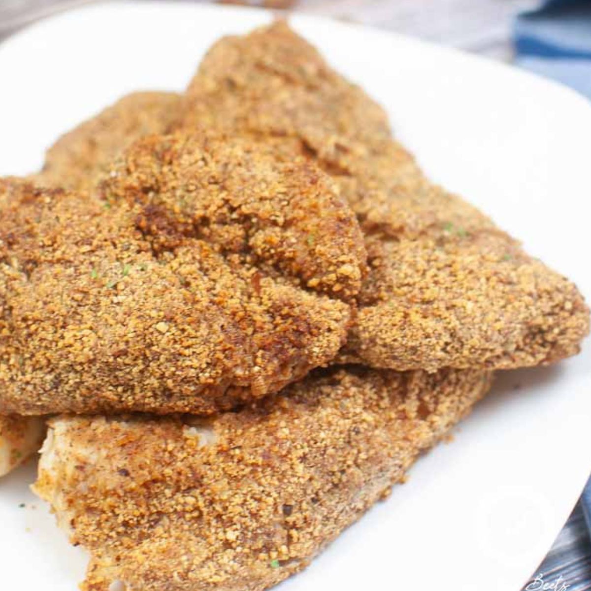 Air Fryer Almond Crusted Chicken.