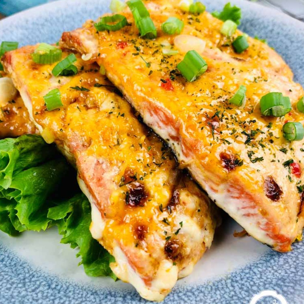 Best Air Fryer Salmon Recipe: Bang Bang Salmon.