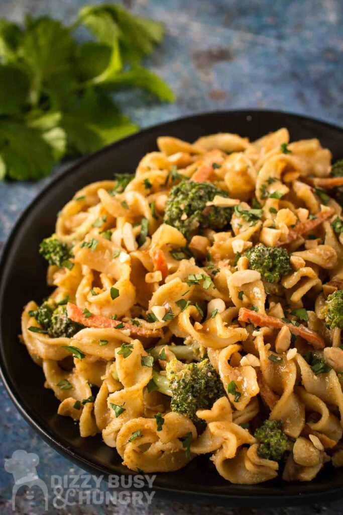 Peanut butter broccoli.