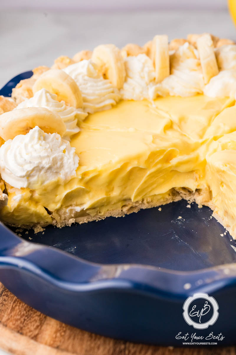Old Fashioned Banana Cream Pie.