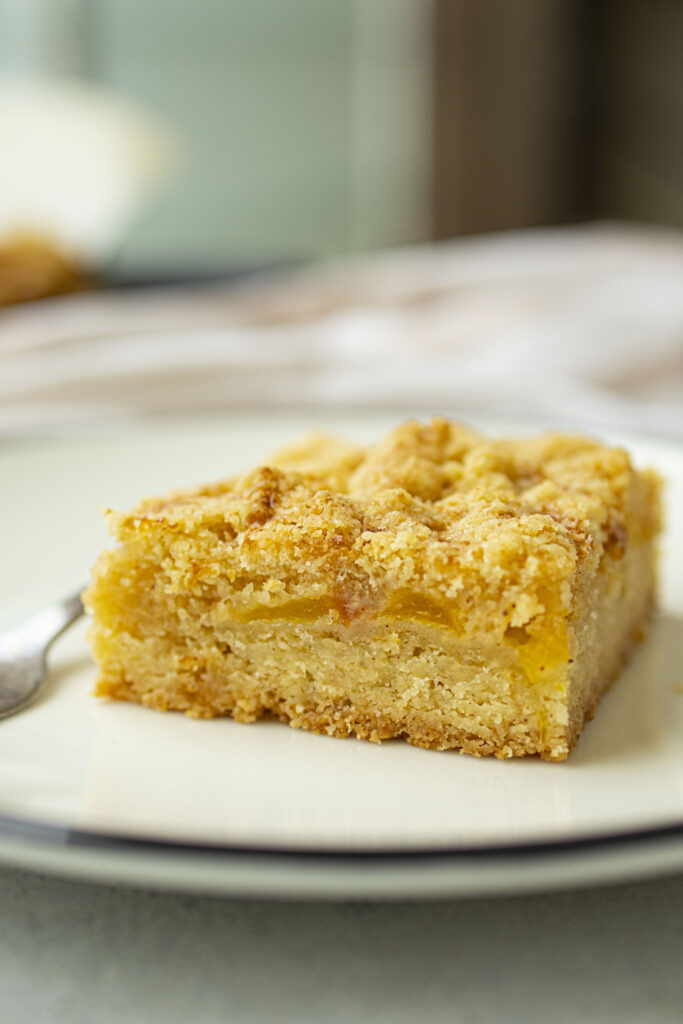 Peach pie bars.