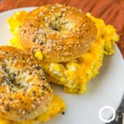 Breakfast Sliders With Sausage, Egg And Cheese.