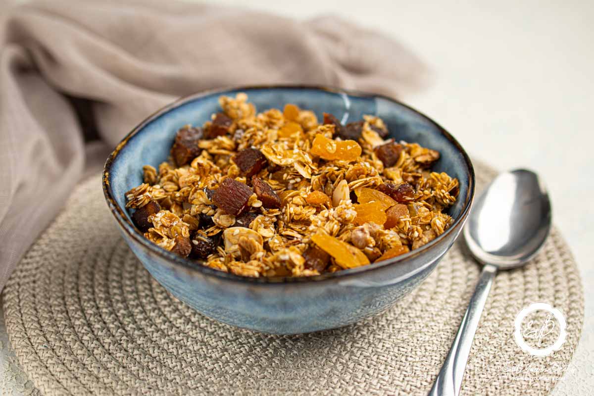 Granola made at home.