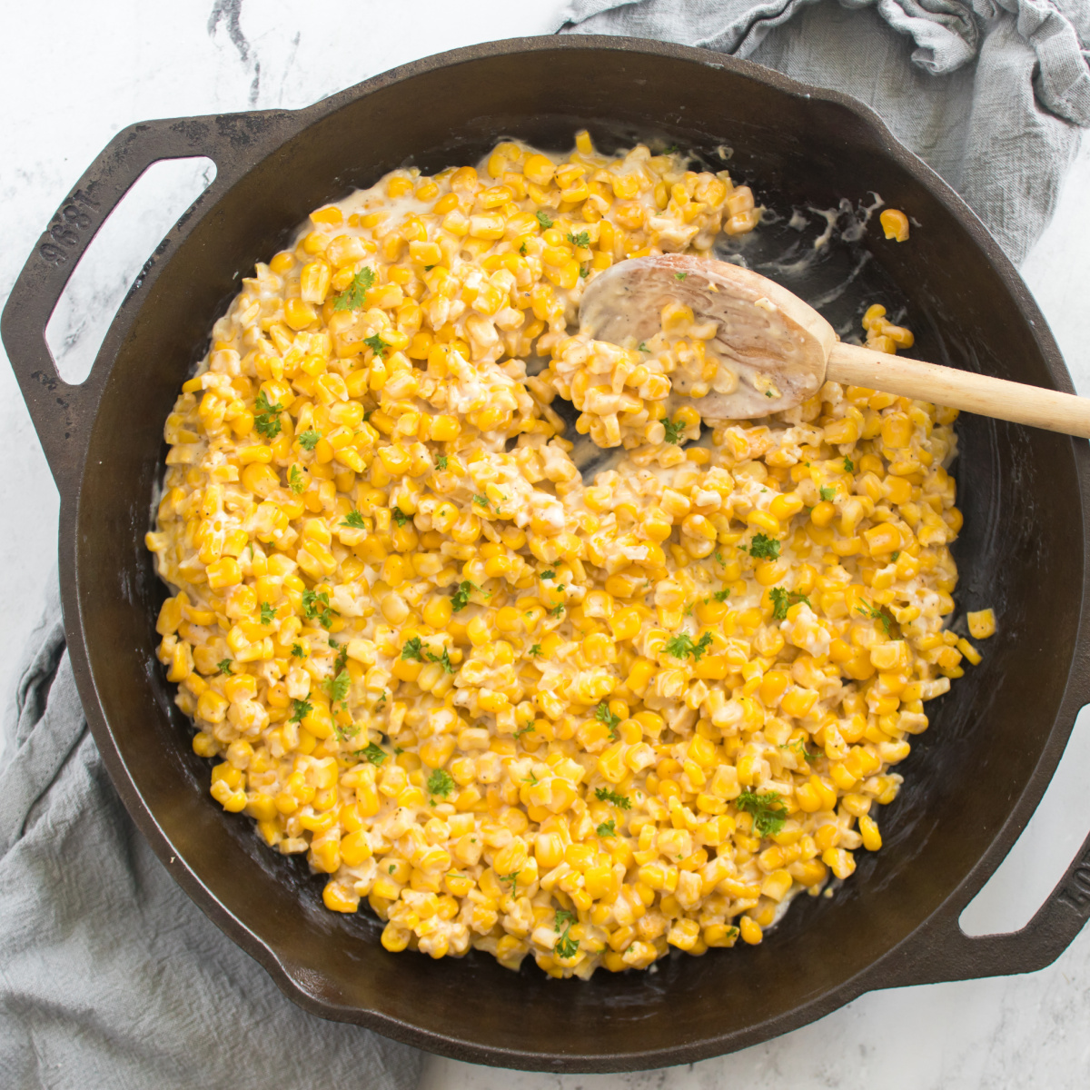 Honey Skillet Corn.