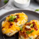 Twice Baked Potatoes.